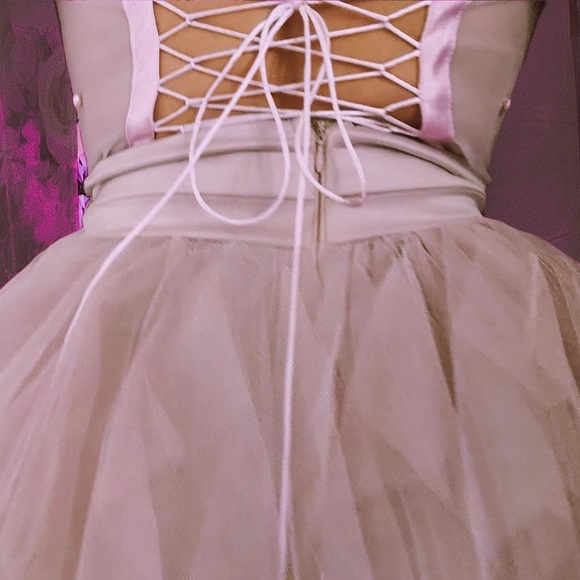 Babydoll Tutu Skirt x Baby Pink - Picture 2 of 4